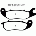 EBC Brakes Double-H Sintered Superbike Brake Pads Front - FA375HH